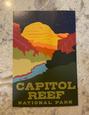 Capitol Dome Neon Sticker